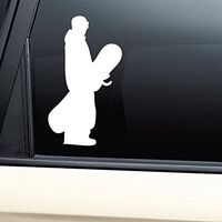 Snowboarding Snowboarder Vinyl Decal Laptop Car Truck Bumper Window Sticker