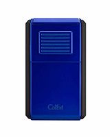 Astoria Inline Triple Jet Cigar Lighter in an attractive Gift Box with Leather Pouch Warranty Blue Black