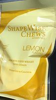 Proti Care - Diet Chews with CLA and Calcium - Sugar Free - Bag of 28 - ONLY 20 Calories Each (Lemon)