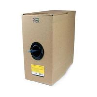 StarTech WIRC6CMPBLU Blue Cat6e 1000feet Roll of CMP Cat6e Solid UTP Cable Bulk