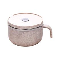 Home big wrist Bento Box Creative 304 Stainless Steel Lunch Box Instant Noodle Bowl Insulation Cover Student Korea Cute Simple Lunch Box Single Layer Lunch Box Gift Insulation Bag Tableware Decorative