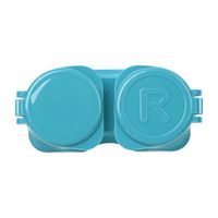 CHBC Contact Lens Box Candy Color Objectives Travel Portable Case Storage Container (Blue)