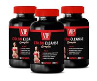 Colon Weight Loss Cleanse - Colon Cleanse Complex 890MG - Licorice Root USA - 3 Bottles 270 Capsules