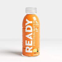 Ready Nutrition Protein Infused Water, 15g Whey Protein Isolate, 0 Sugar, NO Artificial Ingredients, Great for Muscle Building & Weight Loss, Orange Mango (16.9 fl oz Bottle, Pack of 12)