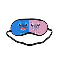 QUINN CAFE Stitch and Angel Cartoon Sleeping Mask