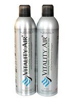 Vitality Air Boost Oxygen Levels - for Your Body - 10L Recreational Canned Oxygen Twin Pack (2)