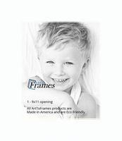 9x11 Smooth White / Super White Custom Mat for Picture Frame with 5x7 opening size (Mat Only, Frame NOT Included)