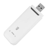 Serounder 4G WiFi Modem, 4G LTE USB WiFi Dongle Wireless USB Network Card WiFi Adapter/Receiver 100Mbps Support FDD: B1/B3/B5 TF Card for Windows OS System