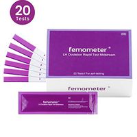 Femometer 20x Advanced Digital Ovulation Test Sticks/Fertility Tracking and Test Sticks, Featuring Advanced Ovulation Tests with Digital Results, 20 Ovulation Tests