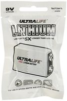 Ultralife U9VL-JPFP6 Long-Life 9V Lithium Battery