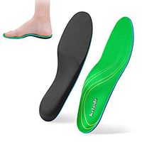 High Arch Support Insoles, Orthotic Inserts for Flat Feet, Plantar Fasciitis, Feet Pain, Heel Pain - Full-Length Heel Insoles for Women and Men (Mens(11-11.5)/Womens(13-13.5))
