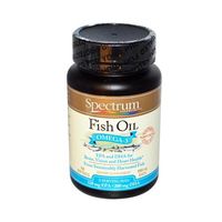 2 Packs of Spectrum Essentials Fish Oil Omega-3 - 1000 Mg - 100 Softgels