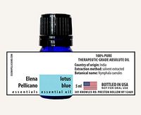 Blue Lotus 100% Pure Essential Oil (India) 5 ml / .17 fl oz