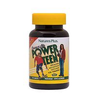NaturesPlus Source of Life Power Teen - 90 Vegetarian Tablets - Teen Multivitamin with Minerals & Whole Foods for Mental Focus, Energy Booster - Gluten-Free - 45 Servings