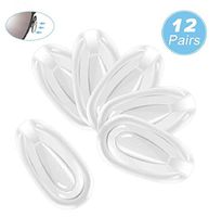 12 Pairs Replacement Nose Pads for Oakley Sunglasses Frame,Soft Silicone Nose Cushion Especially Designed for Oakley Eyewear - Clear