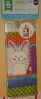 Wilton Treat Bags with Ties Easter - Bright Colors with White Rabbit 20 Bags