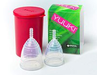 Yuuki Menstrual Cup - Small and Large Classic + Infuser Box + Small Gift