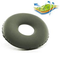 Air Inflatable Wheelchair Cushion for Prolonged Sitting, Inflatable Ring Donut Seat Cushion Pillow Hemorrhoid Treatment Pad with Air Pump