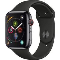 Apple Watch Series 4 (GPS + Cellular, 44mm) - Space Black Stainless Steel Case with Black Sport Band