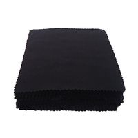 Microfiber Eyeglass Cleaning Cloth (100-Pack) Cleaner for Eyeglasses,Lenses (Black)