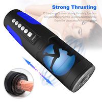 4D Channel Artificial Real Pussy Male Strong Sucking Vibrating Toys Sexy Underwear for Men,Automatic Piston Telescopic Rotate Male Mastubratìon Cup for Men,Blów-Job Machine,T-Shirt