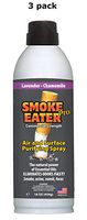 Smoke Eater Pro 16 oz Commercial Strength Fabric Odor Eliminator - Eradicates the Toughest Odors from any Apartment, Airbnb, Car (Rideshare) - No More Smoke or Bad Food Smells Left Behind.