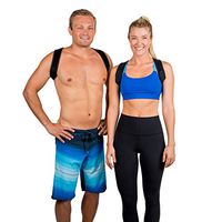 3-Pack Posture Corrector for Men and Women- FDA Approved Fully Adjustable and Lightweight Back Brace for Neck, Shoulder & Back Pain Relief- Best Slouching Corrector for Improved Posture (One Size)