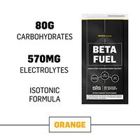 Science in Sport Beta Fuel, Endurance Energy Drink with 80g of Carbohydrates, Isotonic Sports Drink, Orange - 12 Grab and Go Sachets