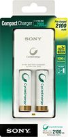 Sony Audio/Video Cmpct Chrgr w/2-Cycle Enrgy AA
