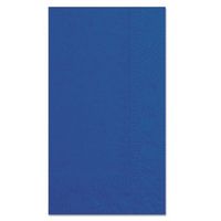 Hoffmaster Navy Oak Leaf Embossed Napkin PK