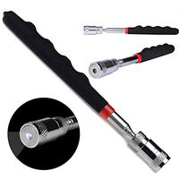 AIMCAE Telescoping Magnetic Pick-Up Tool with LED Light, The Quick and Effective Powerful and Strong Extendable Retrieving Tool