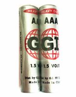 Hillflower 48 Piece AAA LR3 LR03 AM4 MN2400 Bulk 0% Hg 1.5V Heavy Duty Carbon Zinc Long Duration Light Prime Quality Battery