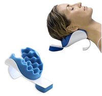 Preciashopping Portable Neck Shoulder Relaxation Pillow Orthopaedic Pain Relief Massage Cushion Support Health Care New