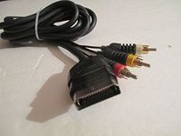 Original Microsoft Xbox 360 Standard AV Cable - Composite RCA Audio Video CableCord , 6.5FT Long