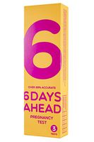 6 Days Ahead Pregnancy Test - 3 Pregnancy Tests (10mIU/ml) - Early Detection: as Early as 6 Days Before Your Missed Period - Over 99% Accurate on The Expected Period - One Step HCG Urine Tests