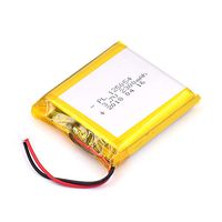 3.7V 2300mAh 125054 Lipo Battery Rechargeable Lithium Polymer ion Battery Pack with JST Connector