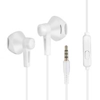 in-Ear Earbud Headphone with Microphone, Ergonomic Comfort-Fit Earphones with Call Remote & Dynamic Crystal Clear Sound, Noise Isolating Headset Compatible with iPhone, Android, Samsung