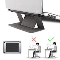 eoocvt Laptop Stand Ergonomic Laptop Computer Stand Multi-Angle Stand with Elevate Laptop Adjustable Notebook Stand for 10 to 15.6 inch PC Compatible for MacBook Pro/Air Surface Laptop and so on