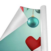 Gift Wrapping Paper Roll Christmas Snowman for Birthday,Holiday,Wedding,Baby Shower Gift Wrap - 3Rolls - 58inch x 23inch Per Roll