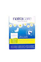 Natracare – Organic Cotton Cover Ultra Pads with Wings - 14 Count (4 Pack)
