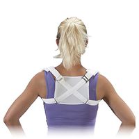 Bilt-Rite Mastex Health Clavicle Support, White, Medium