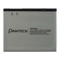 Pantech PBR-65A Battery Crossover P8000 Original OEM - Non-Retail Packaging - White