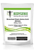 Brand New Pack of"BCAA" 2000mg Tablets (Made in The U.K) [Several Sizes Available] (60)