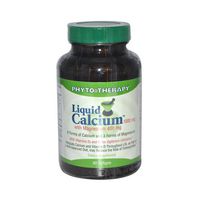 Phyto-Therapy Liquid Calcium, 1000 Mg, 90 Count