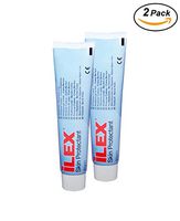 Ilex Skin Protectant Paste | 2 Pack | 57 Grams 2 Ounces Tube | Cream Creates Barrier Treats Eczema Dermatitis Rashes G-Tube Irritation Effective From Babies Infant To Elderly