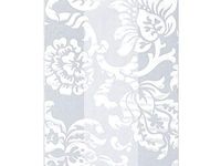 100ct Small White Damask Floral Print 7x2x3" Cello Cookie Treat Food Goodie Snack Bags