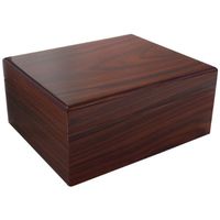 Savoy by Ashton Small Humidor in Rosewood, 25 Cigar Capacity