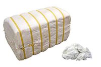 Tuf-Clean 99203 Terry Cloth Remnants/Rags, 100% Cotton, White, 100 lb Bale