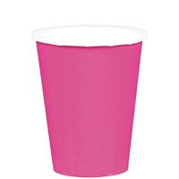 Magenta Paper Cups | 9 oz. | Pack of 20 | Party Supply