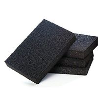 E-SCENERY Naturals Stink Free Nano Carborundum Cleaning Sponges, Homeware Kitchen Magic Sponge Removing Rust Rub Cleaning Brush